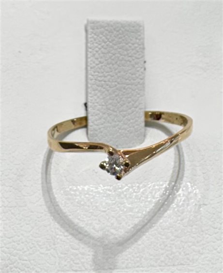 Anello Promesse Donna in Oro Diamante 0.04 Ct TH1504G - TH1504G